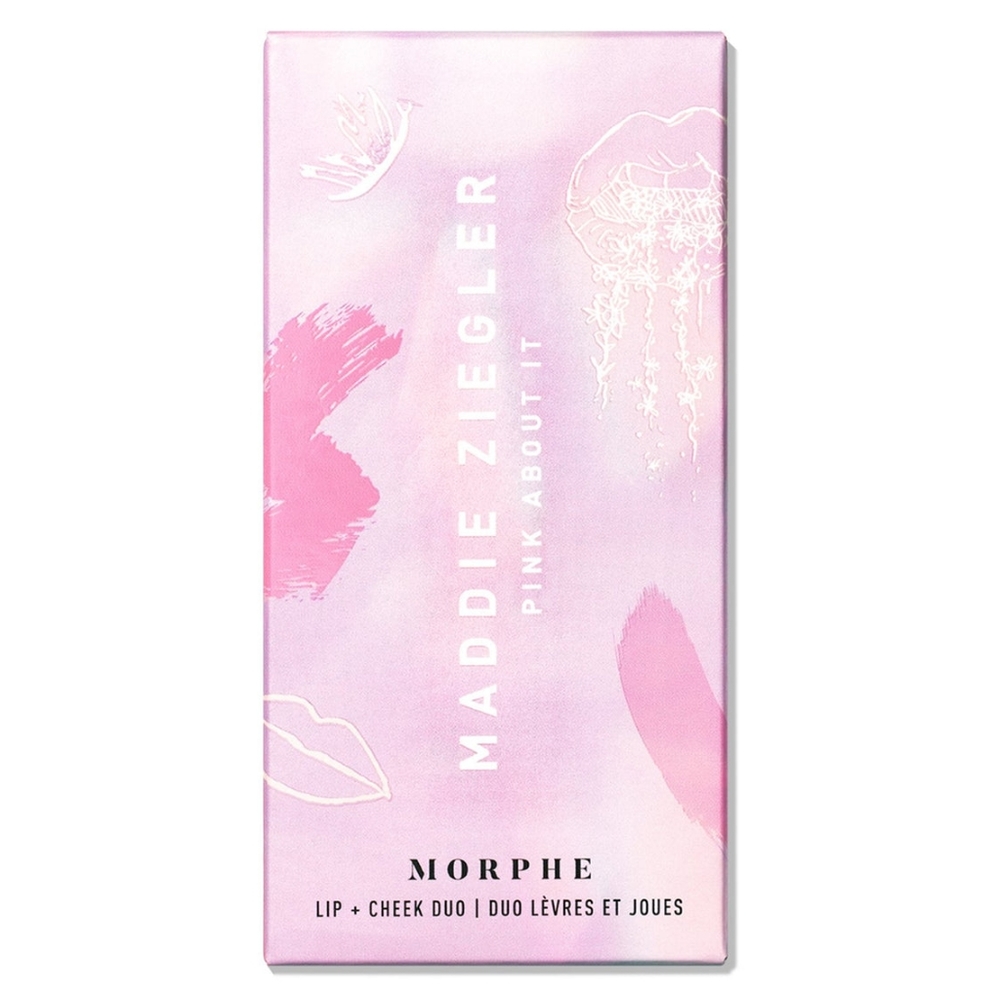 Morphe X Maddie Ziegler Pink About It Lip And Cheek Duo